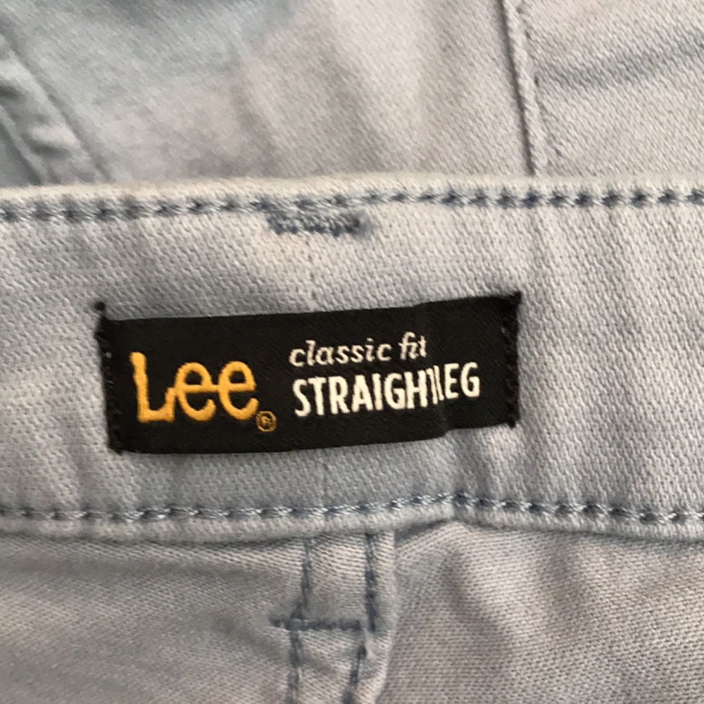 Lee Jeans classic fit straight leg 8 petite silver label - Picture 3 of 5